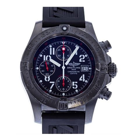 breitling skyland avenger black steel ltd edition 44mm|Breitling skyland blacksteel.